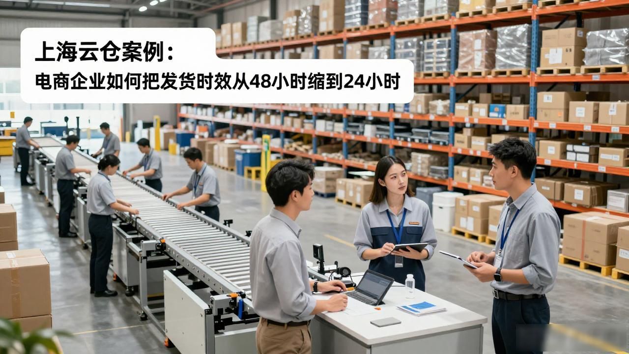 上海云仓案例：电商企业如何把发货时效从48小时缩到24小时-云仓汇|找云仓、找快递、发布电商仓配需求