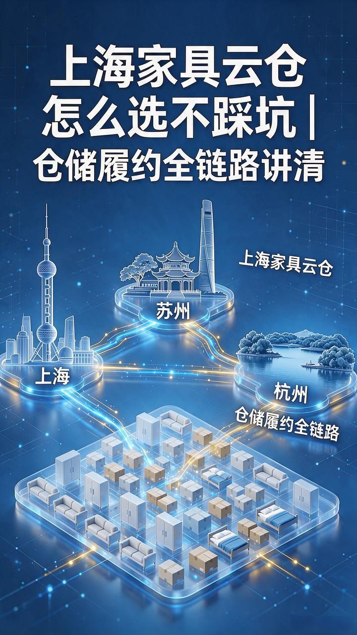 上海家具云仓怎么选不踩坑｜仓储履约全链路讲清