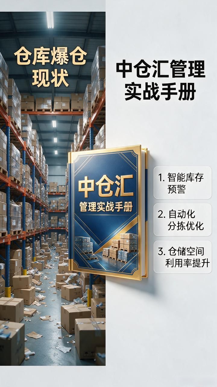 仓库频频爆仓？这份中仓汇管理实战手册请收好-云仓汇