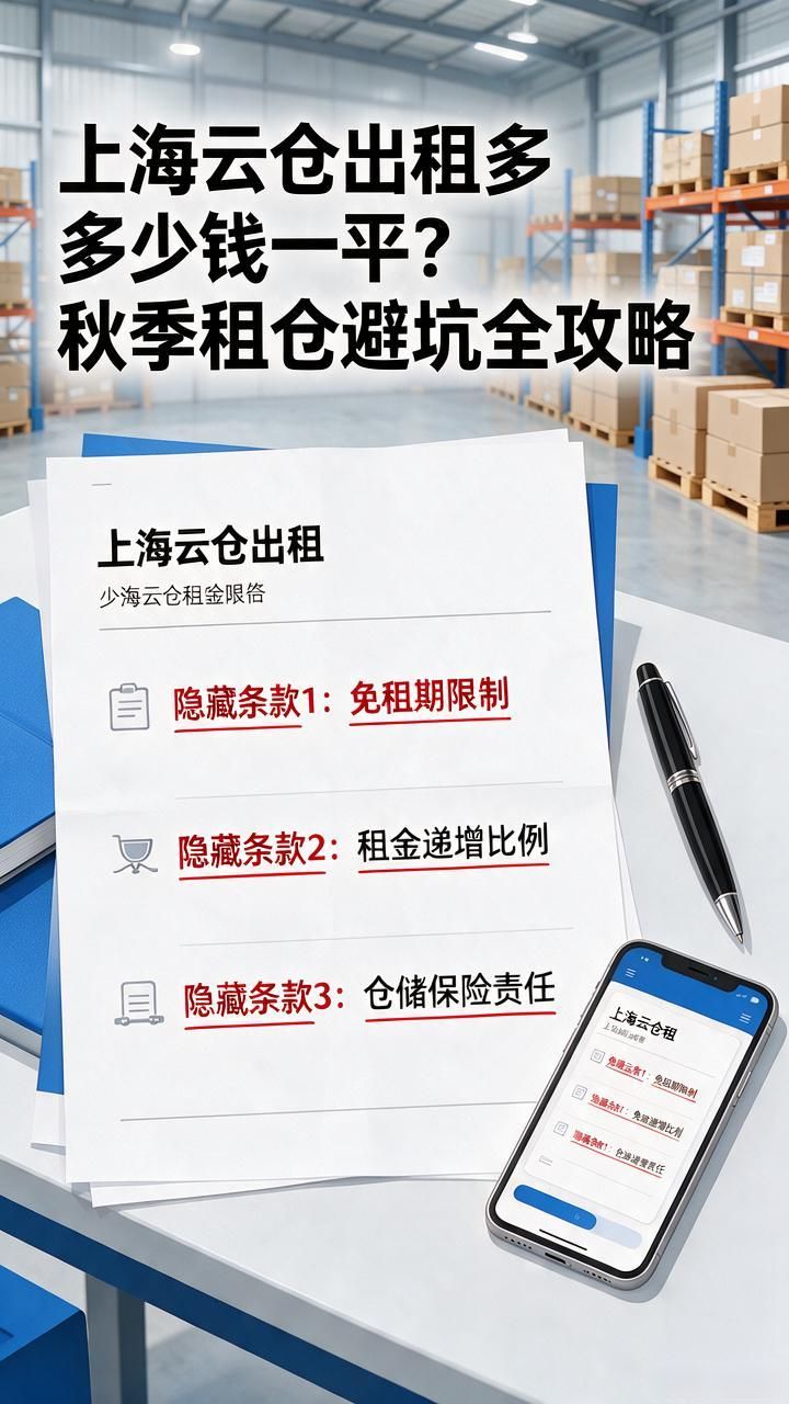 上海云仓出租多少钱一平？秋季租仓避坑全攻略-云仓汇