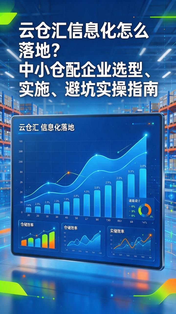 云仓汇信息化怎么落地？中小仓配企业选型、实施、避坑实操指南-云仓汇