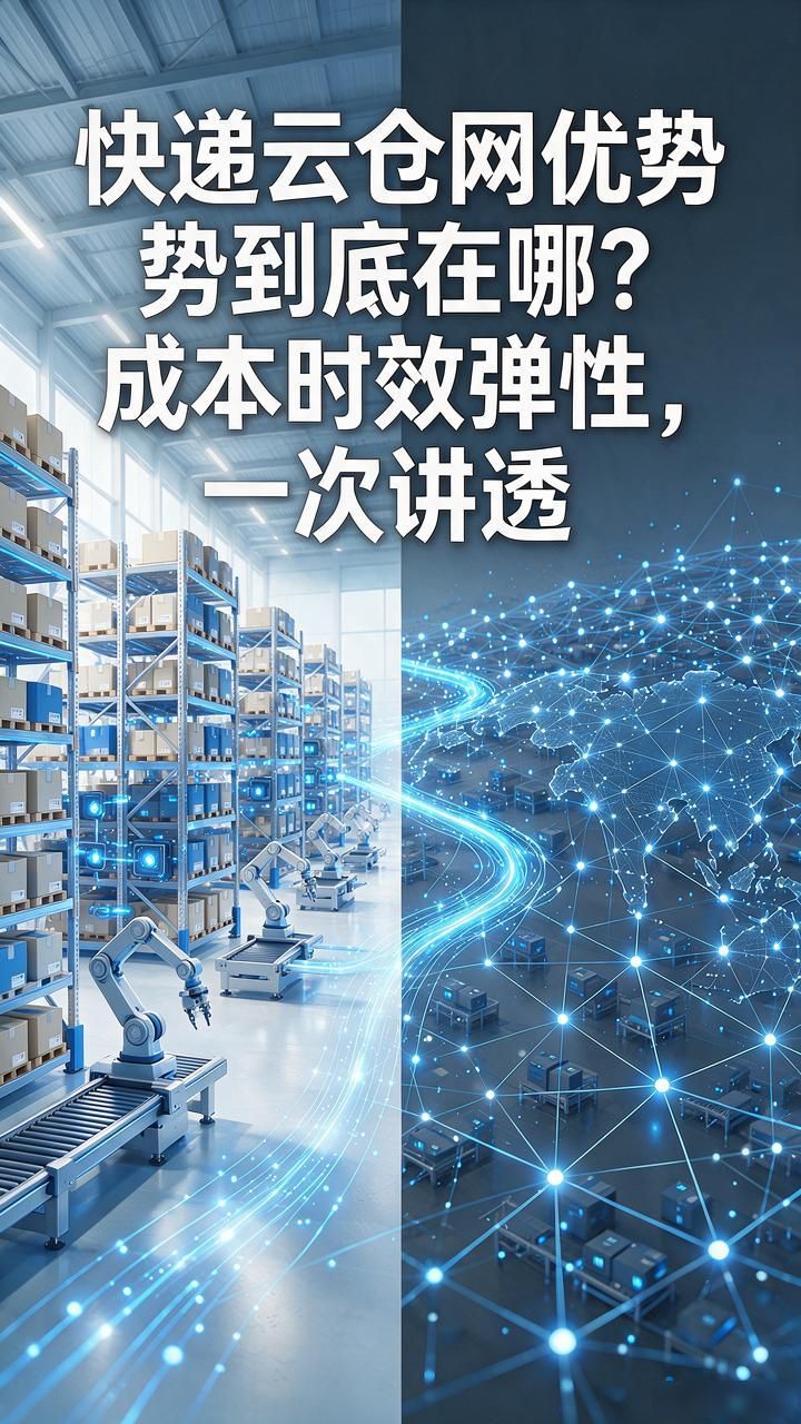 快递云仓网优势到底在哪？成本时效弹性，一次讲透-云仓汇