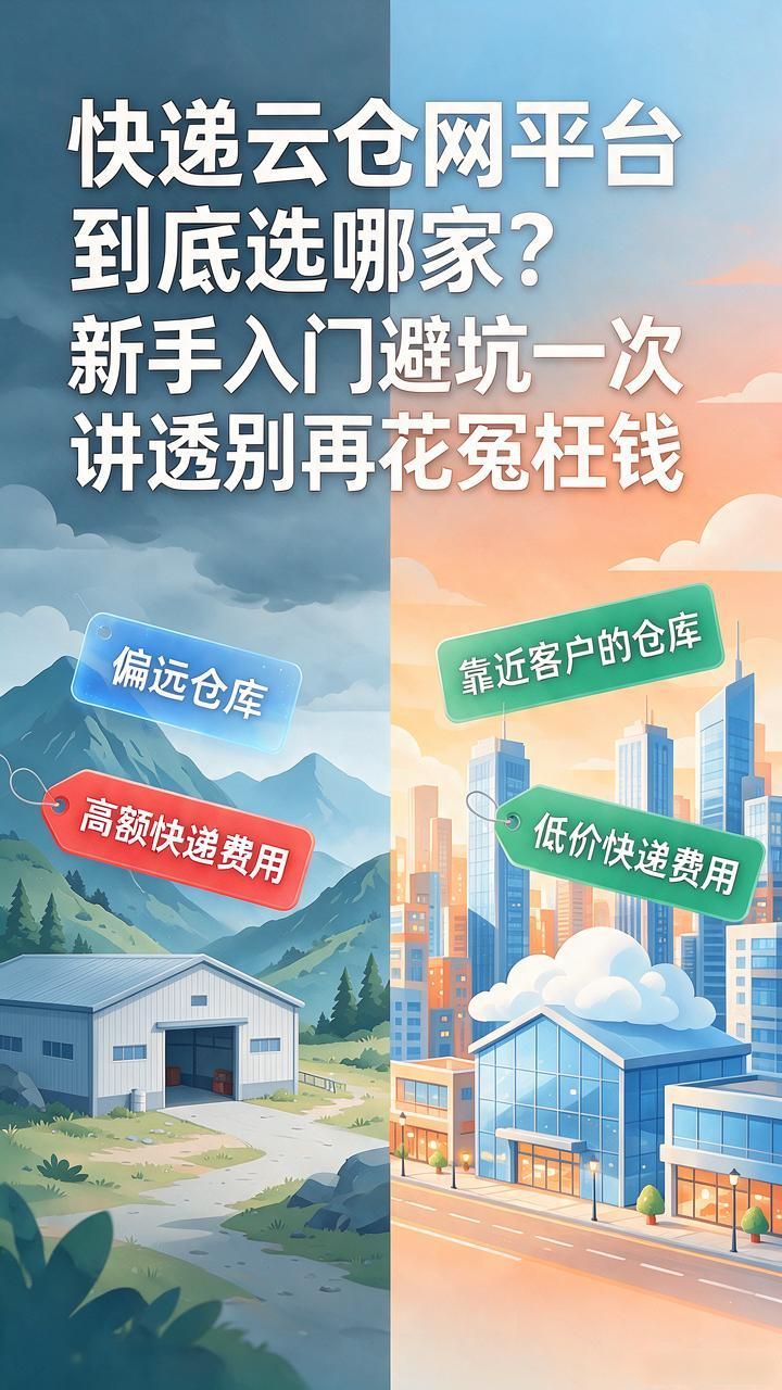 快递云仓网平台到底选哪家？新手入门避坑一次讲透别再花冤枉钱-云仓汇