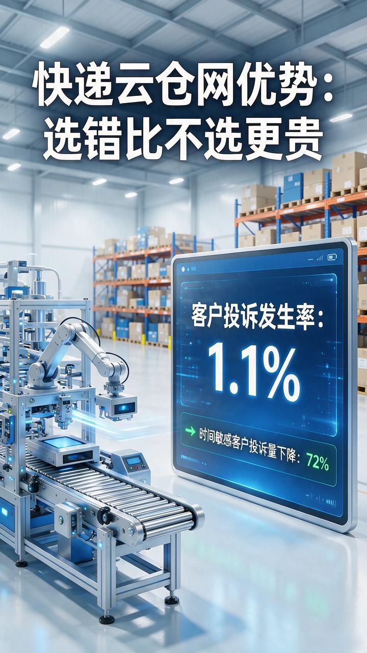 快递云仓网优势：选错比不选更贵-云仓汇