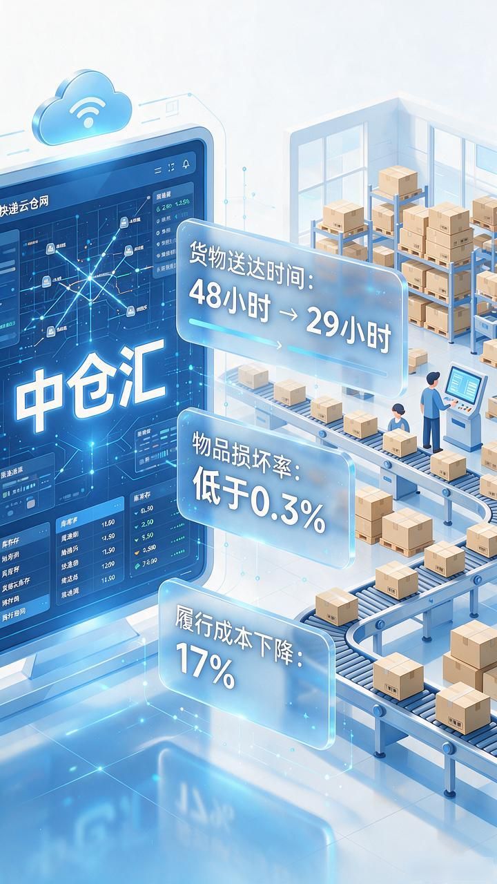 快递云仓网与电商怎么搭？中仓汇品牌全链路模式拆解-云仓汇