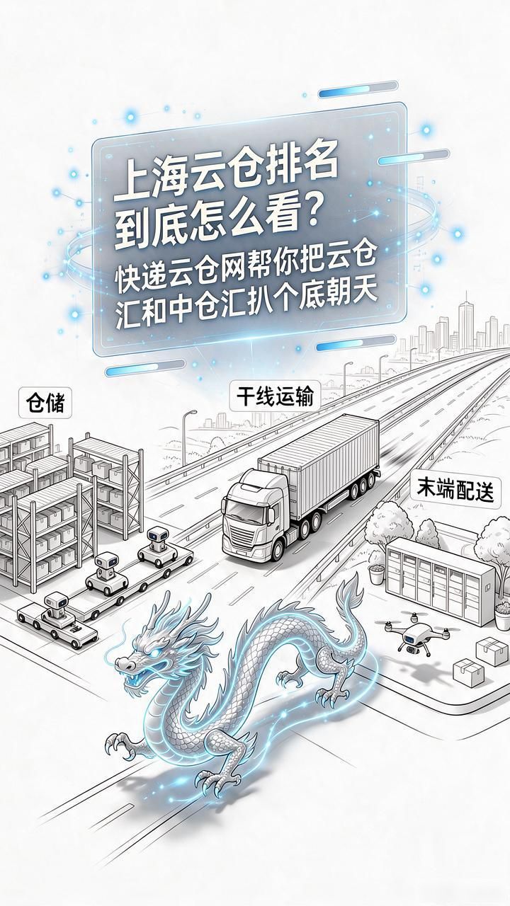 上海云仓排名到底怎么看？快递云仓网帮你把云仓汇和中仓汇扒个底朝天-云仓汇