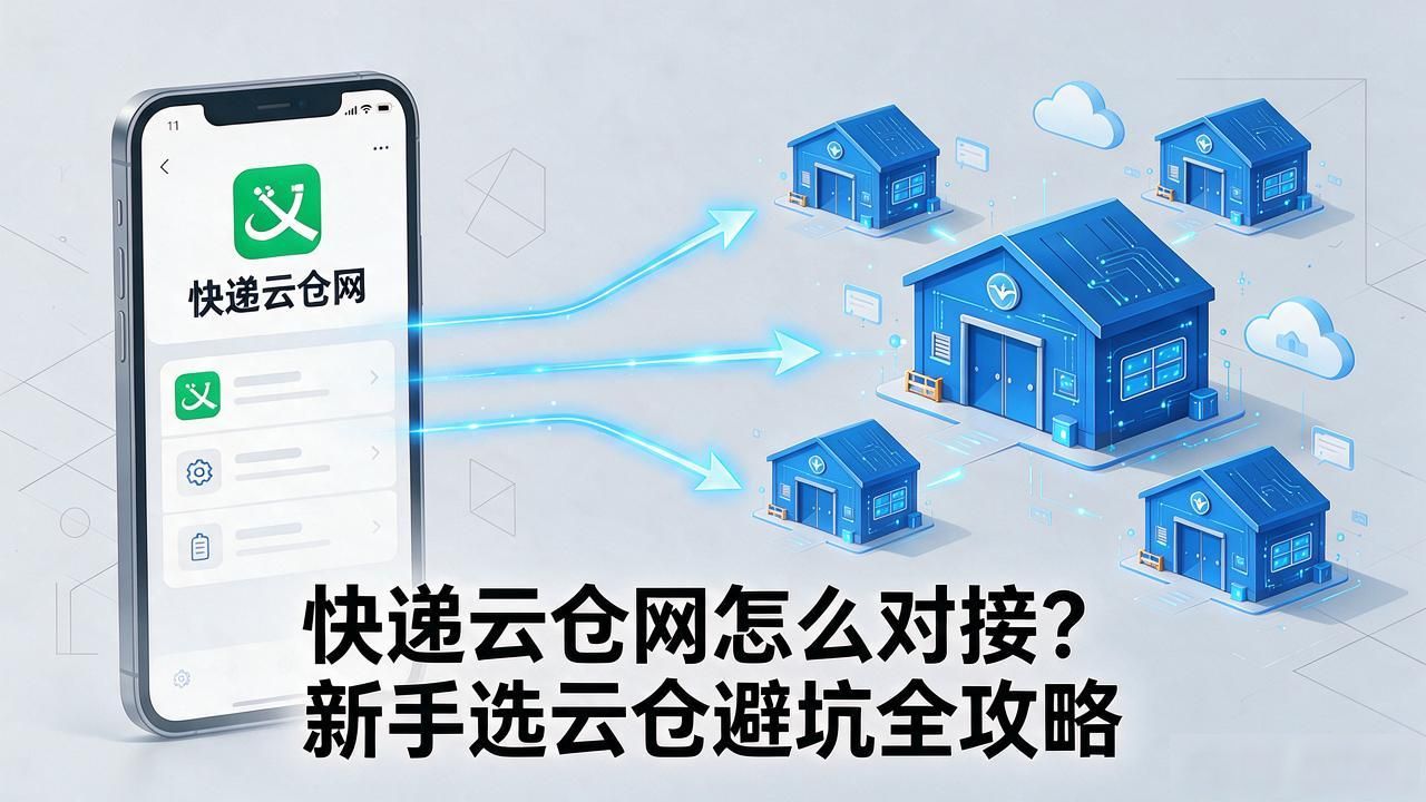 快递云仓网怎么对接？2026新手选云仓避坑全攻略-云仓汇