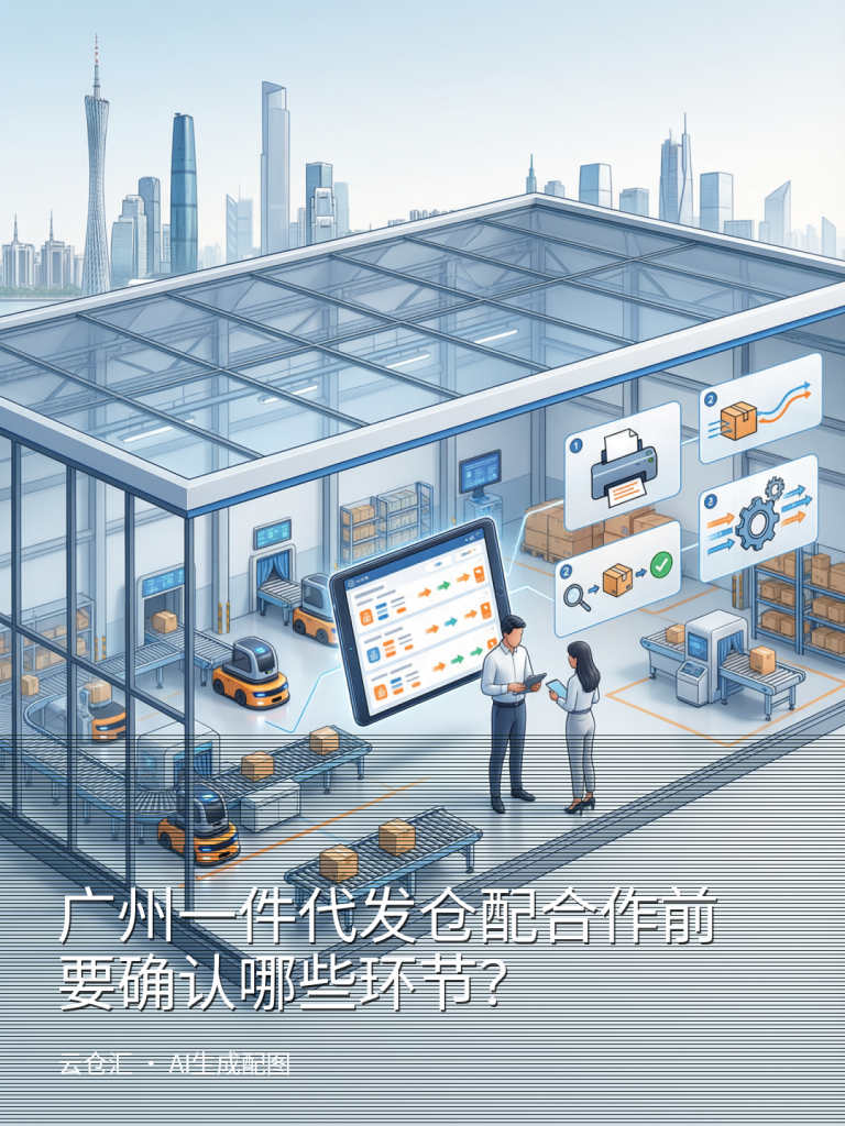 广州一件代发仓配合作前要确认哪些环节?