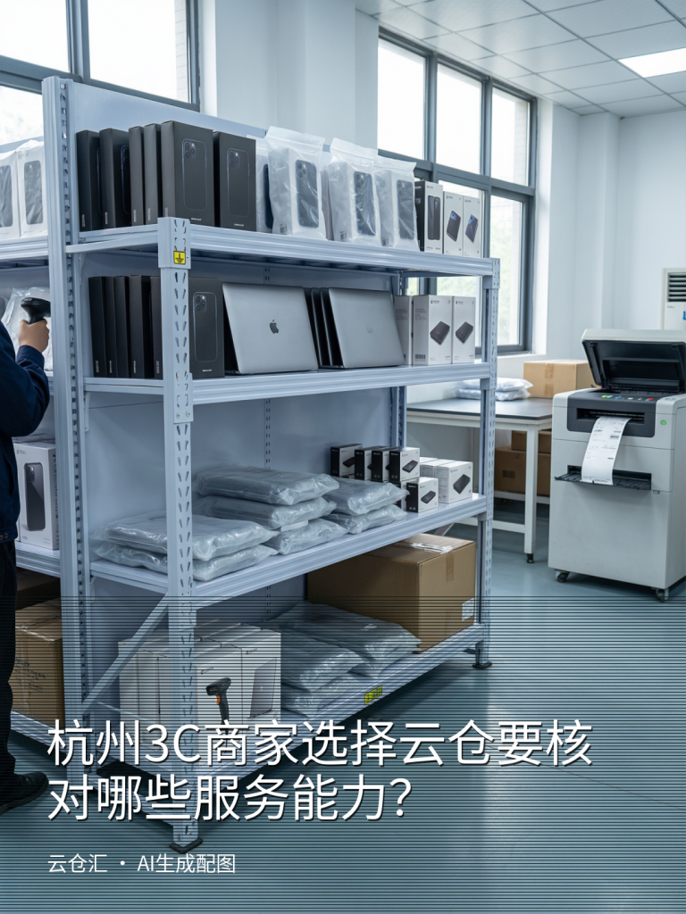 杭州3C商家选择云仓要核对哪些服务能力?