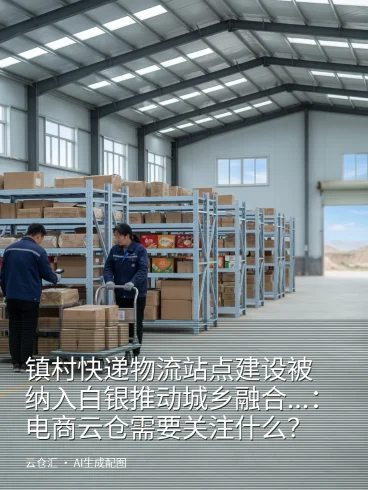 镇村快递物流站点建设被纳入白银推动城乡融合...：电商云仓需要关注什么？-云仓汇