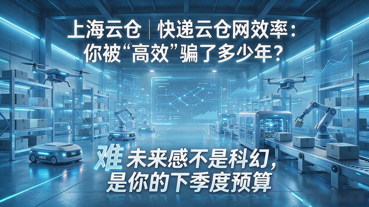 上海云仓 | 快递云仓网效率：你被