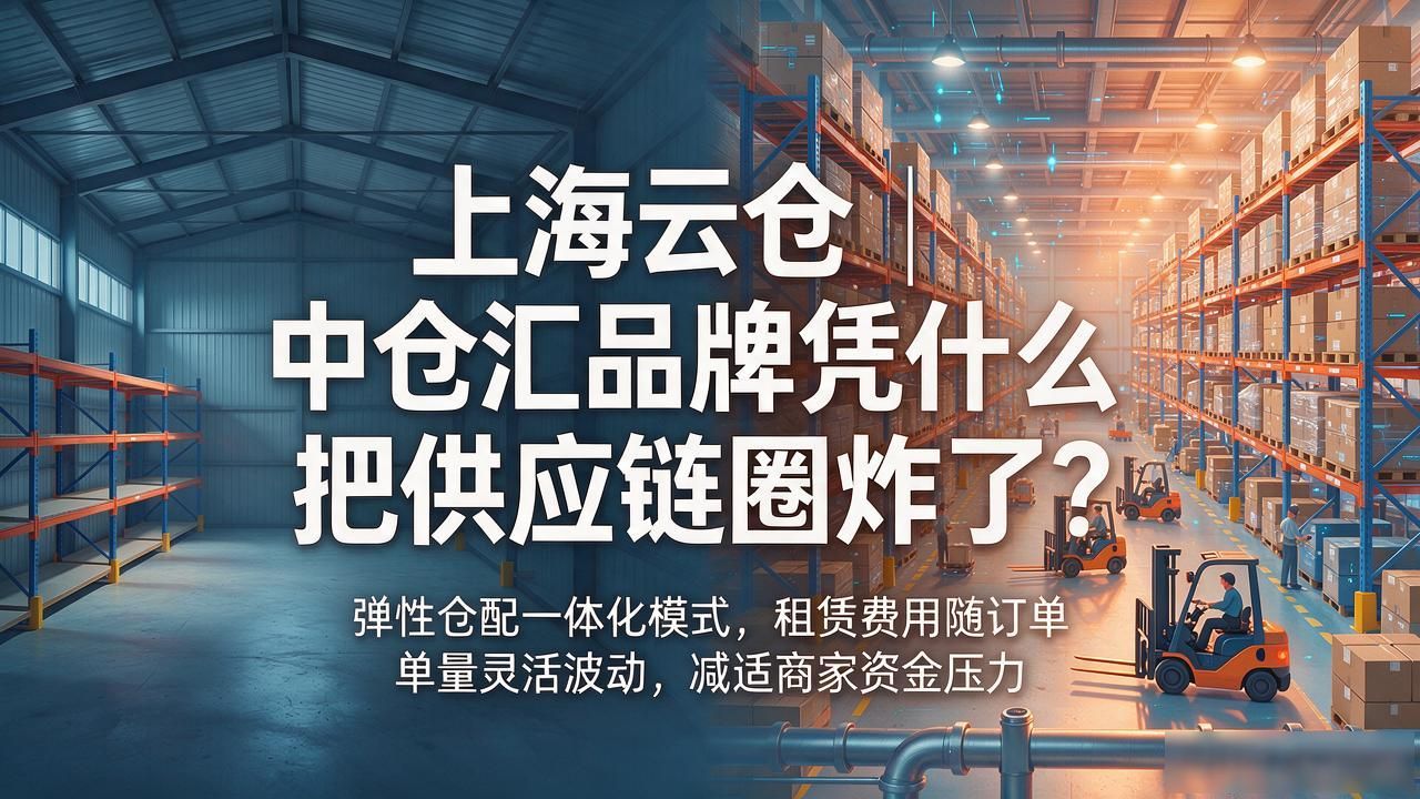 上海云仓｜中仓汇品牌凭什么把供应链圈炸了？-云仓汇