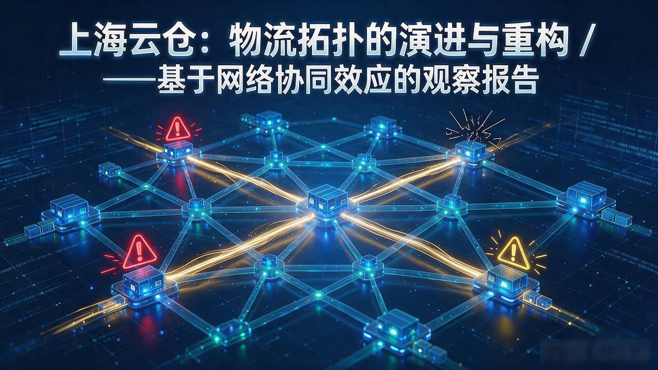上海云仓：物流拓扑的演进与重构 / ——基于网络协同效应的观察报告-云仓汇