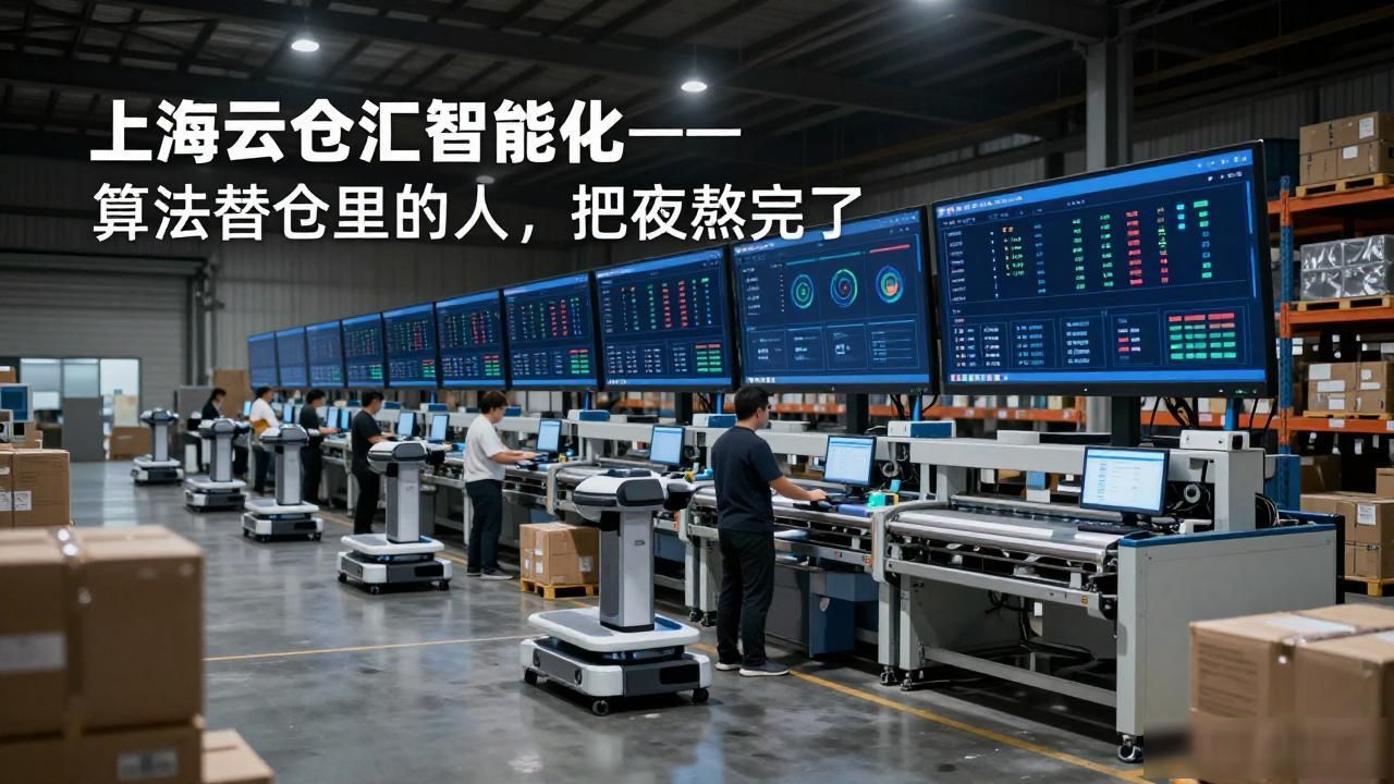 上海云仓汇智能化——算法替仓里的人，把夜熬完了-云仓汇
