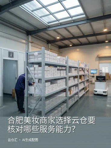 合肥美妆商家选择云仓要核对哪些服务能力？-云仓汇