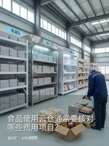 食品使用云仓通常要核对哪些费用项目？-云仓汇