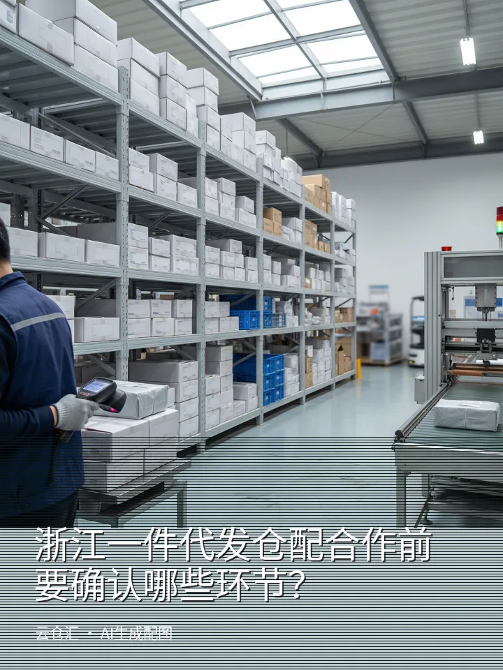浙江一件代发仓配合作前要确认哪些环节?