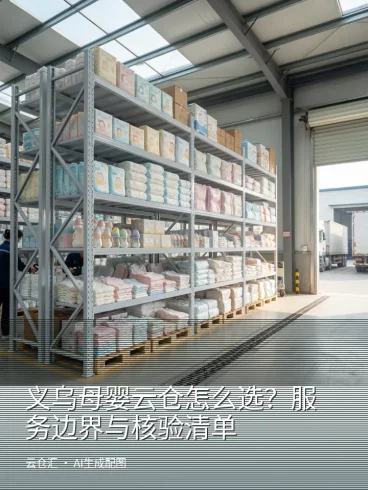 义乌母婴云仓怎么选？服务边界与核验清单-云仓汇