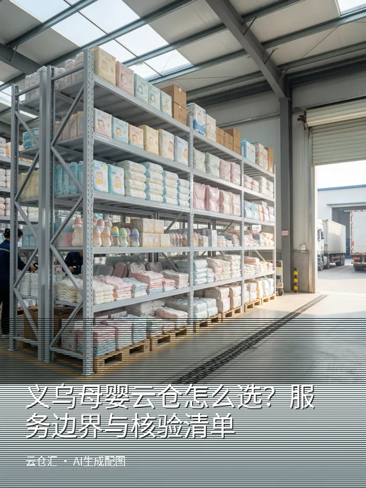 义乌母婴云仓怎么选?服务边界与核验清单