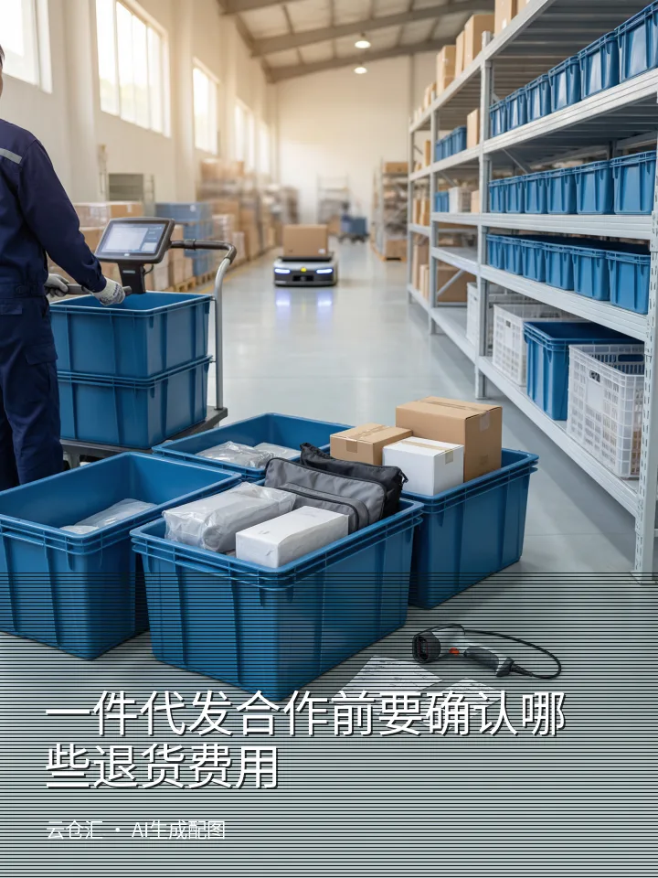 一件代发合作前要确认哪些退货费用