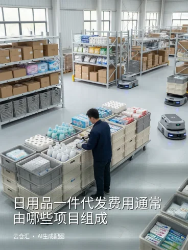 日用品一件代发费用通常由哪些项目组成-云仓汇