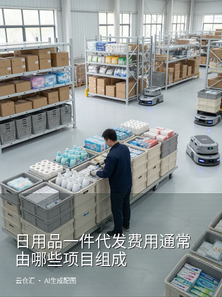 日用品一件代发费用通常由哪些项目组成