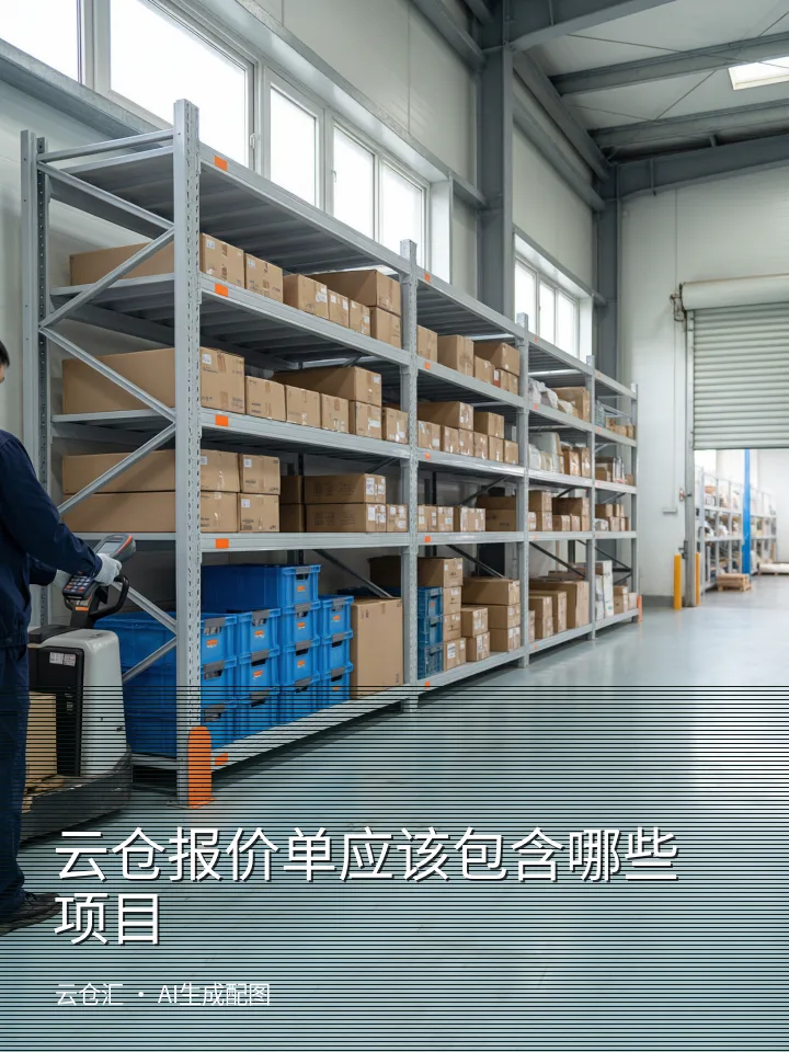 云仓报价单应该包含哪些项目