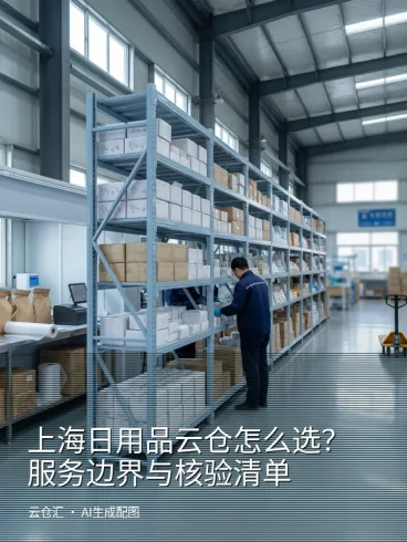 上海日用品云仓怎么选？服务边界与核验清单-云仓汇