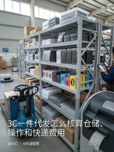3C一件代发怎么核算仓储、操作和快递费用-云仓汇