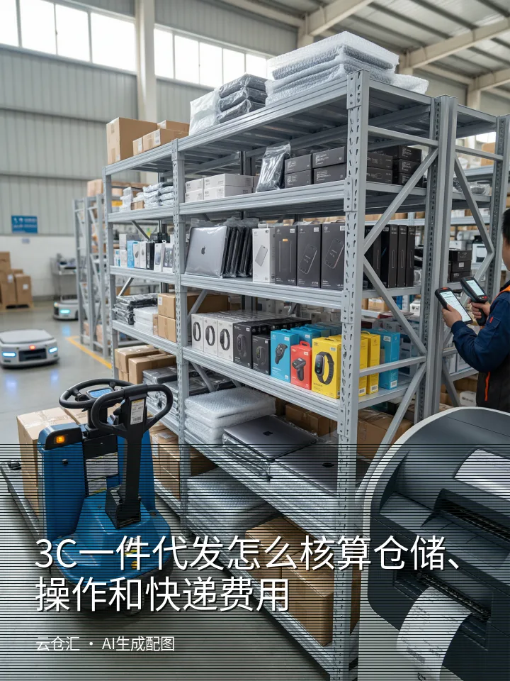 3C一件代发怎么核算仓储、操作和快递费用