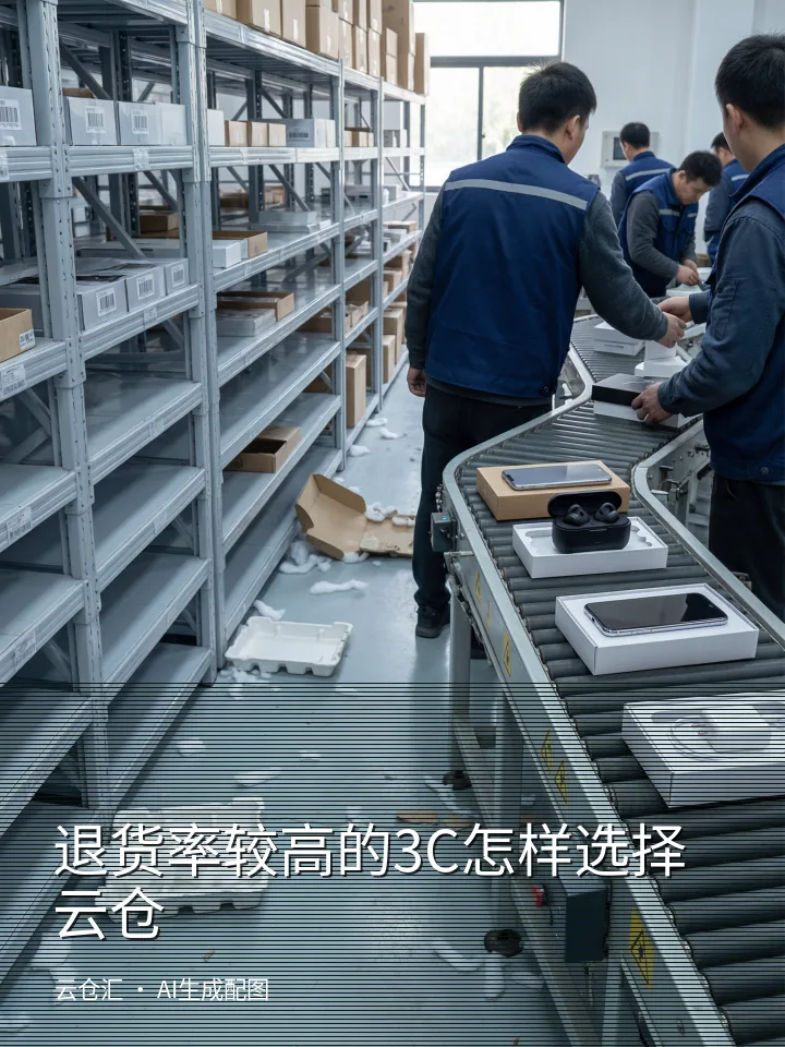 退货率较高的3C怎样选择云仓