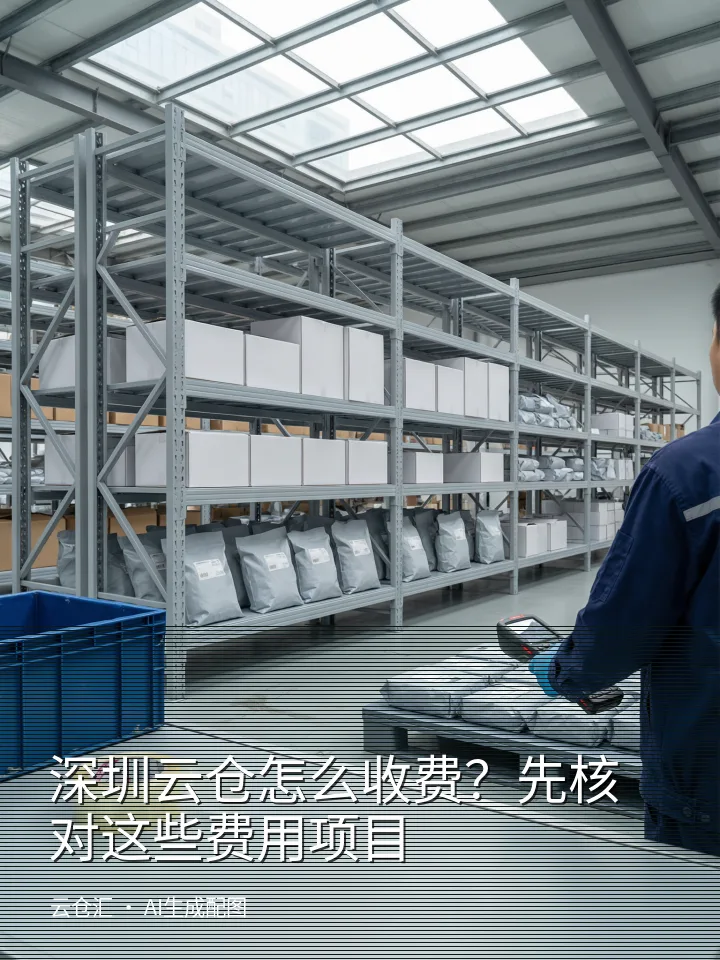 深圳云仓怎么收费？先核对这些费用项目