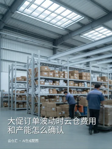大促订单波动时云仓费用和产能怎么确认-云仓汇