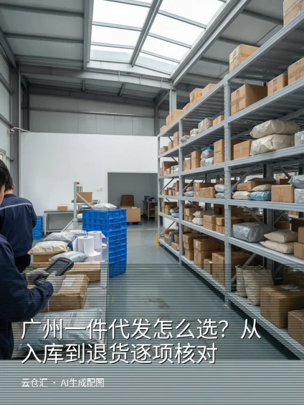 广州一件代发怎么选?从入库到退货逐项核对-云仓汇