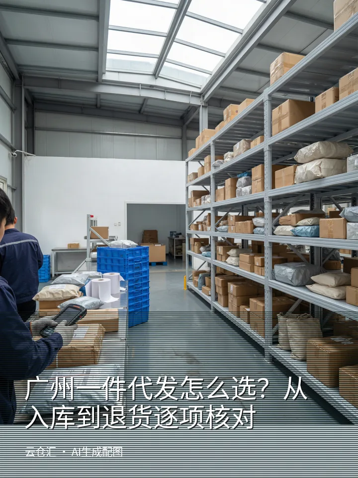 广州一件代发怎么选?从入库到退货逐项核对