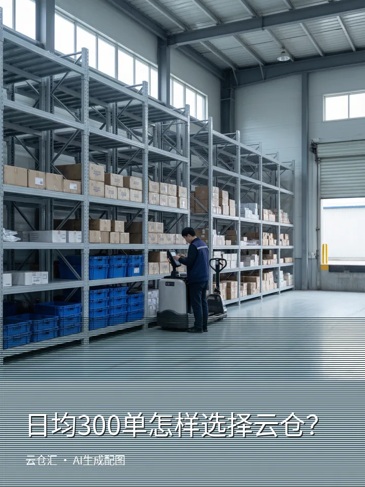 日均300单怎样选择云仓?