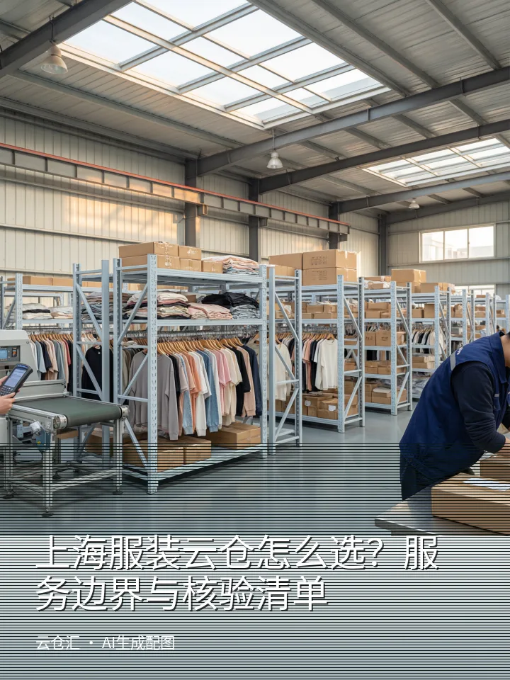 上海服装云仓怎么选?服务边界与核验清单