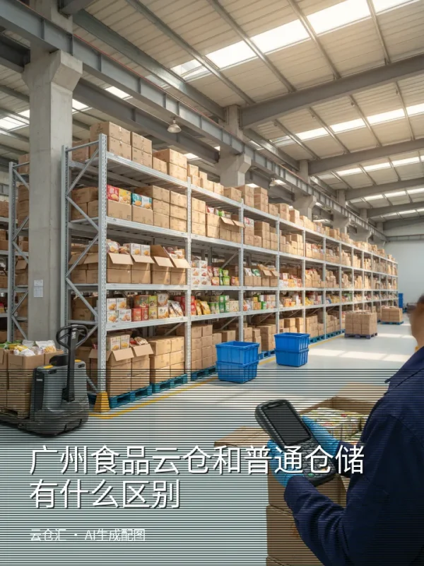 广州食品云仓和普通仓储有什么区别-云仓汇