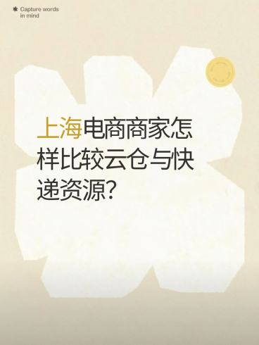 上海电商商家怎样比较云仓与快递资源？-云仓汇